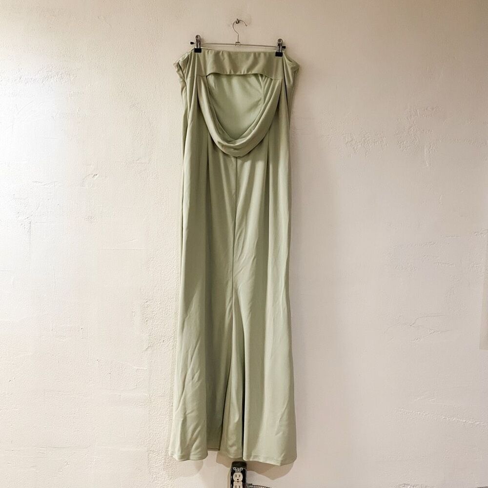 Katie May Mary Kate Strapless Gown in Sage Green XXL - Picture 3 of 12